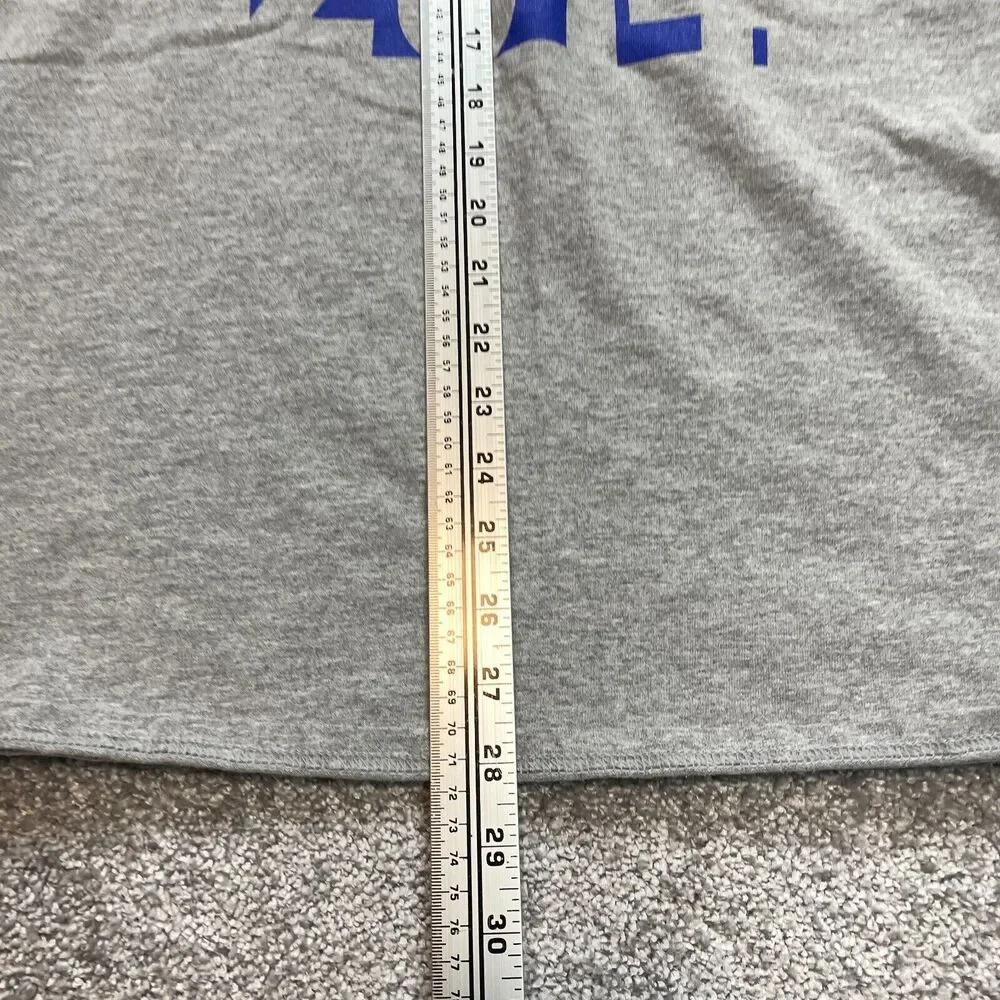 Gildan Ultra Cotton Shirt Men XL Gray Freshman Retreat IHS 2014 Short Sleeve Tee - Picture 7 of 10
